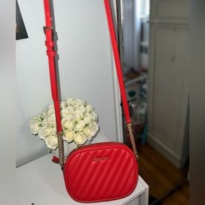 Michael kors small quilted crossbody bag